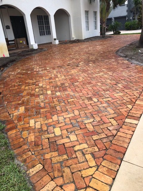 paver sealing before and after